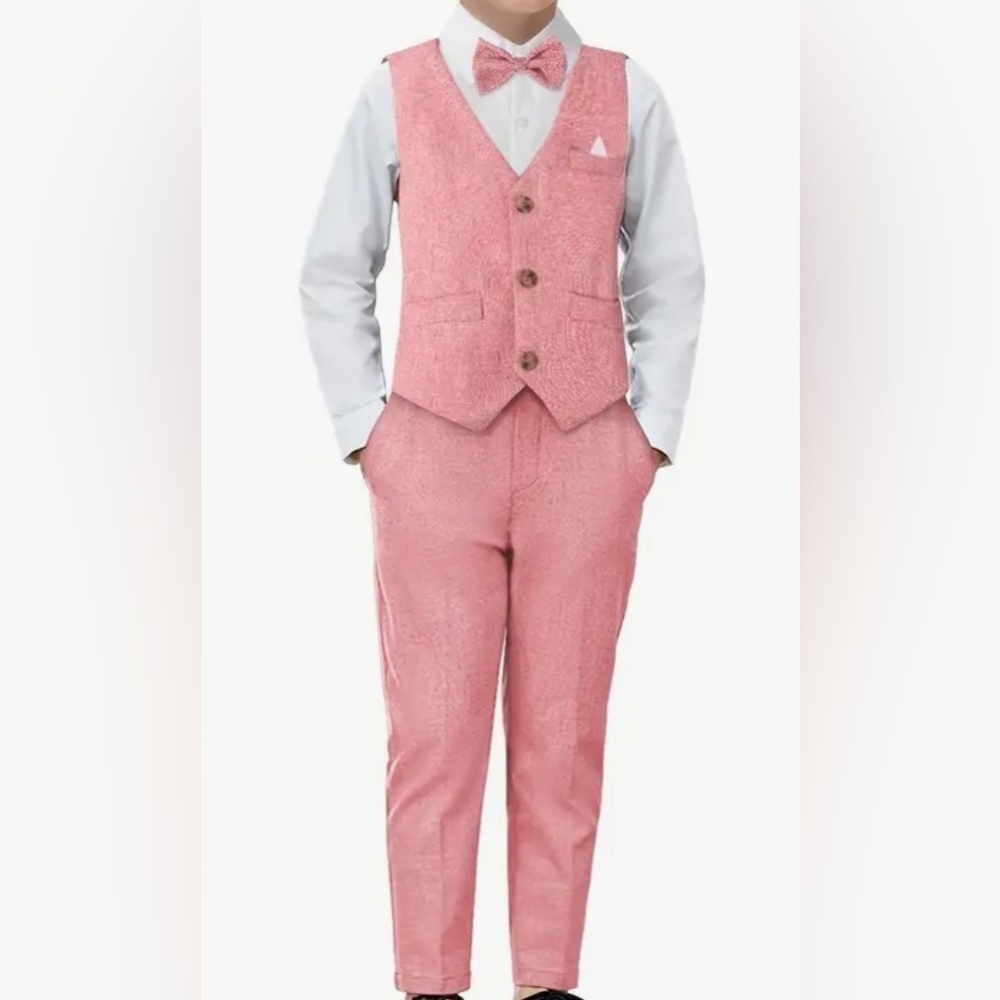 4pcs pink spring formal outfit - Picture 3 of 3